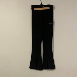 Black Flared Leggings